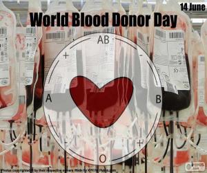 пазл Всемирный день донора крови